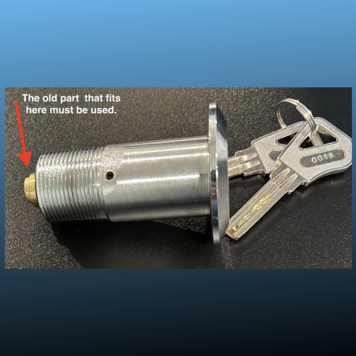 Patriot Safe Key Lock (Left side)