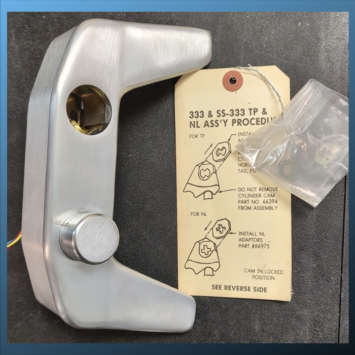 Von Duprin Exit Device Pull - RARE, Hard to find!