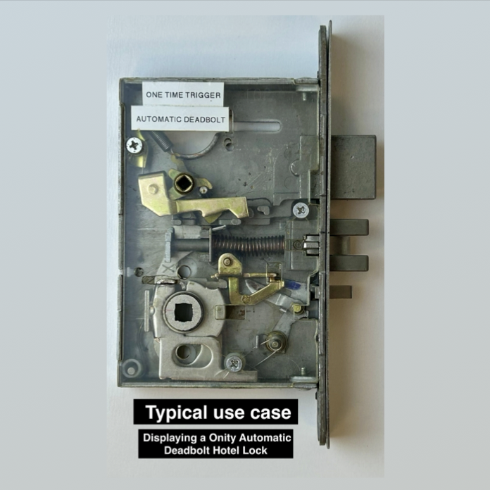Clear Mortise Lock Cover Plate Corbin - Image 2